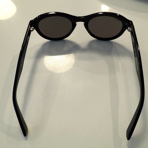 Maui Jim Leia Gloss Black Blue Hawaii Polarized Sunglasses - MJ708 02 - Picture 8 of 10